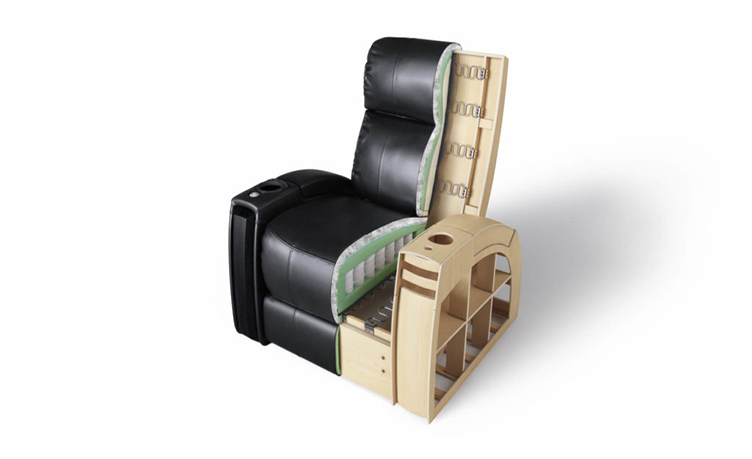 3D Product Render of an Armchair